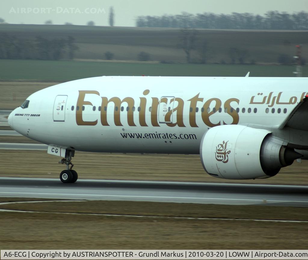 A6-ECG, 2008 Boeing 777-31H/ER C/N 35579, Emirates