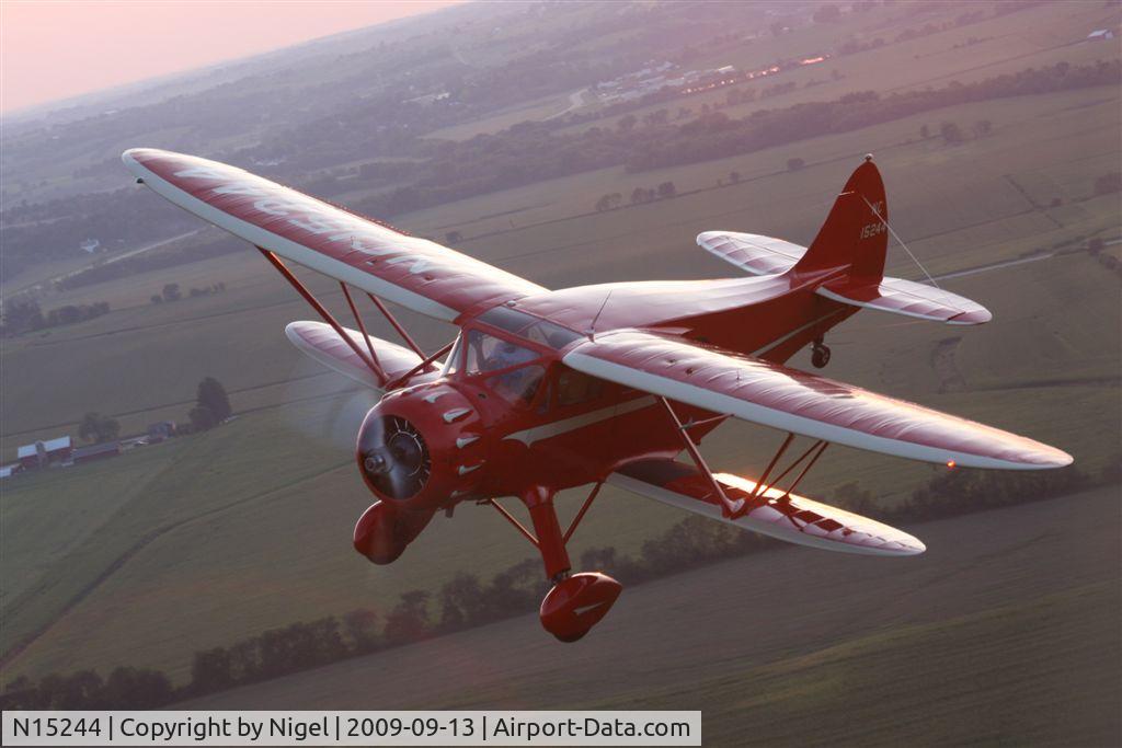 N15244, 1935 Waco YOC C/N 4327, 1935 WACO YOC