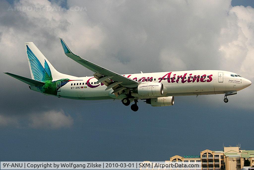 9Y-ANU, 2000 Boeing 737-8Q8 C/N 28235, visitor