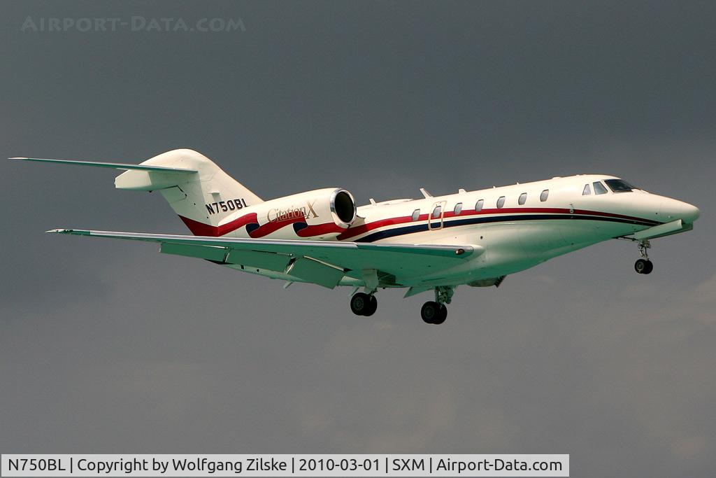 N750BL, 2002 Cessna 750 Citation X C/N 750-0178, visitor
