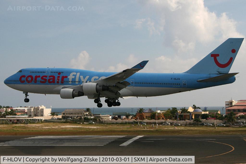 F-HLOV, 1992 Boeing 747-422 C/N 25379, visitor
