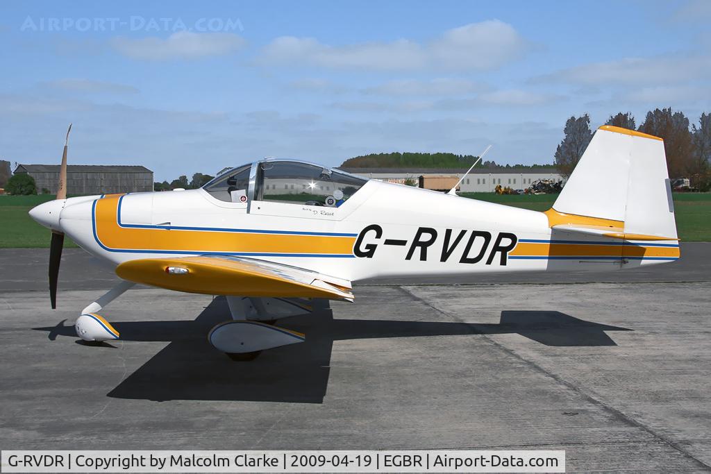 G-RVDR, 2001 Vans RV-6A C/N PFA 181A-13098, Van's RV-6A. During the 2009 John McLean Trophy aerobatic competition at Breighton Airfield..
