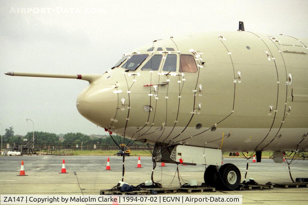ZA147, 1966 Vickers VC10 K.3 C/N 882, Vickers VC-10 K3. Covered in strain guages for checking the integrity of the cabin under pressure. From 101 Sqn at Brize Norton's Photocall 1994.