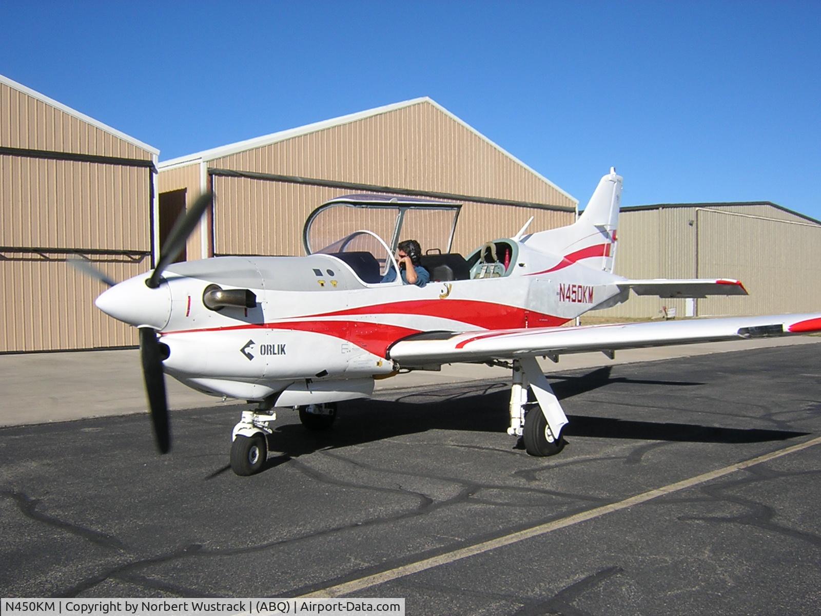 N450KM, 1990 PZL-Okecie PZL-130T Orlik C/N 01900008, The ONLY Orlik on the north american Continent & the only Orlik Privately Owned.