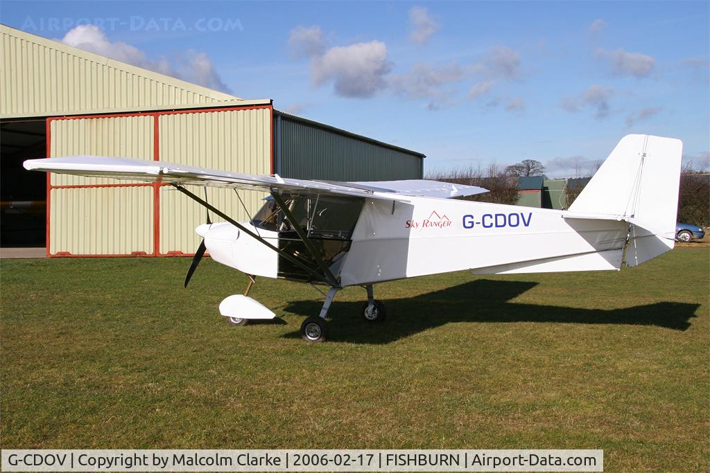 G-CDOV, 2005 Best Off Skyranger 912(2) C/N BMAA/HB/459, Best Off Skyranger 912(2) at Fishburn Airfield, UK in 2006.