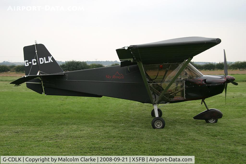 G-CDLK, 2005 Best Off Skyranger Swift 912S(1) C/N BMAA/HB/452, Best Off Skyranger 912S(1) at Fishburn Airfield, UK in 2008.