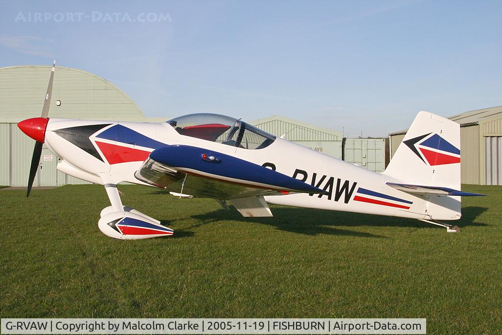 G-RVAW, 2000 Vans RV-6 C/N PFA 181-13234, Van's RV-6 at Fishburn Airfield in 2006.