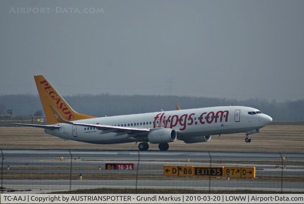 TC-AAJ, 2009 Boeing 737-82R C/N 35702, Pegasus Airlines