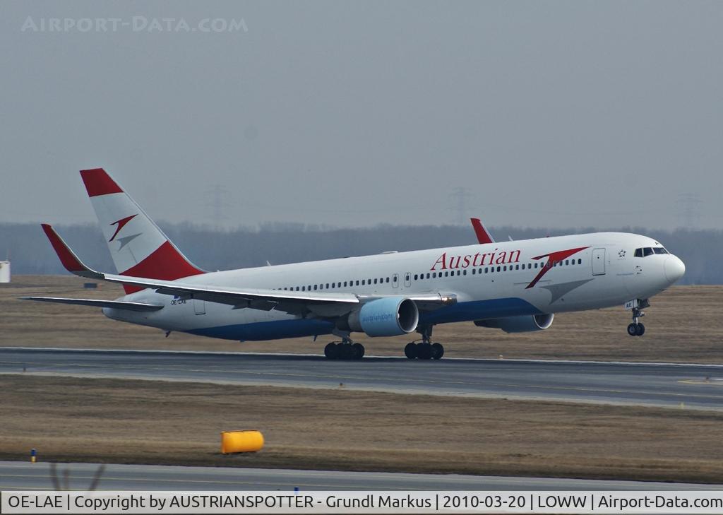 OE-LAE, 2000 Boeing 767-3Z9/ER C/N 30383, Austrian Airlines