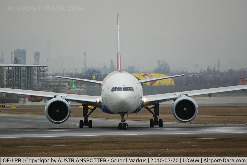 OE-LPB, 1998 Boeing 777-2Z9/ER C/N 28699, Austrian Airlines
