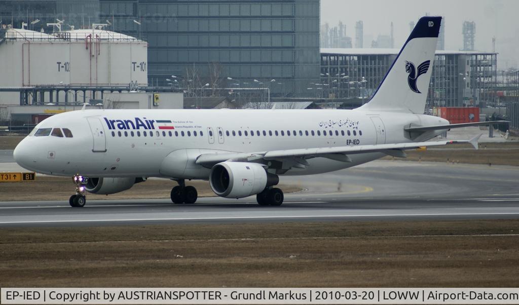 EP-IED, 1992 Airbus A320-212 C/N 345, Iran Air    A 320-232