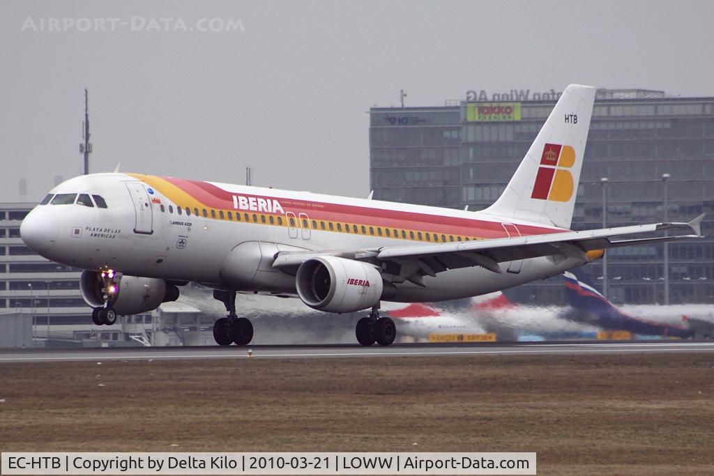 EC-HTB, 2001 Airbus A320-214 C/N 1530, IBERIA