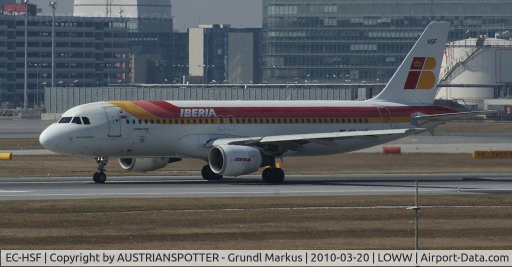EC-HSF, 2000 Airbus A320-214 C/N 1255, Iberia
