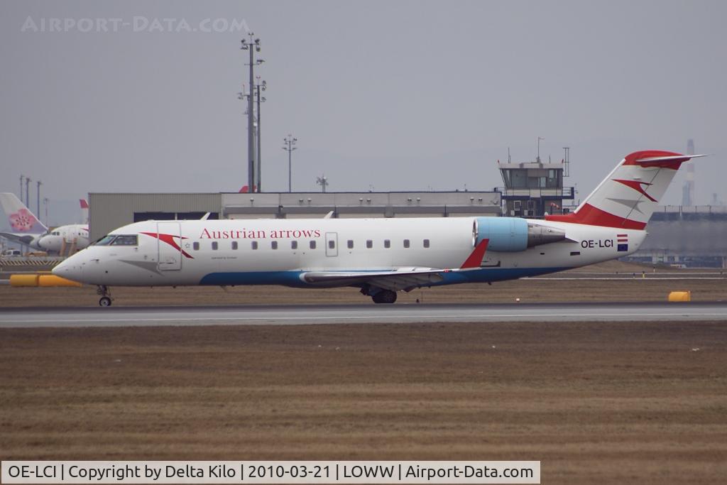 OE-LCI, 1996 Canadair CRJ-200LR (CL-600-2B19) C/N 7133, AUSTRIAN ARROWS
