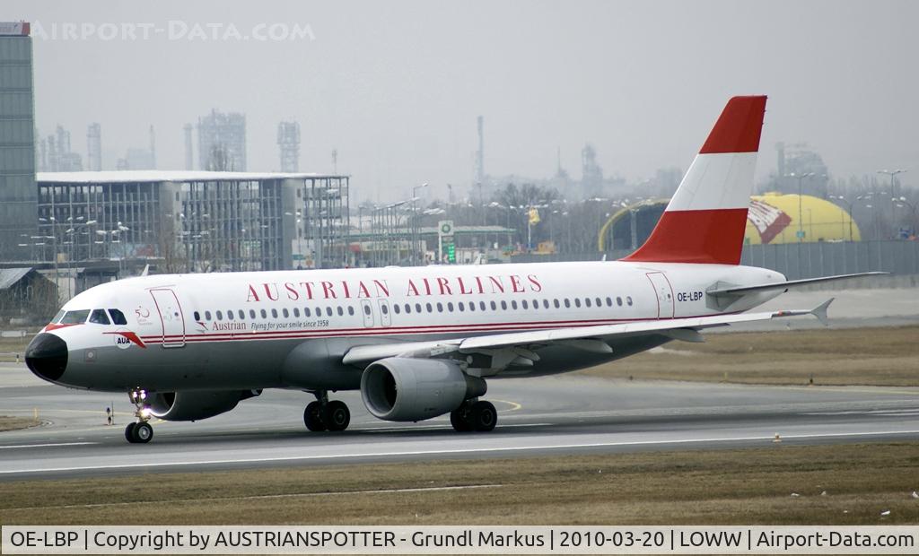 OE-LBP, 1998 Airbus A320-214 C/N 797, Austrian Airlines    (50 Years Paint)