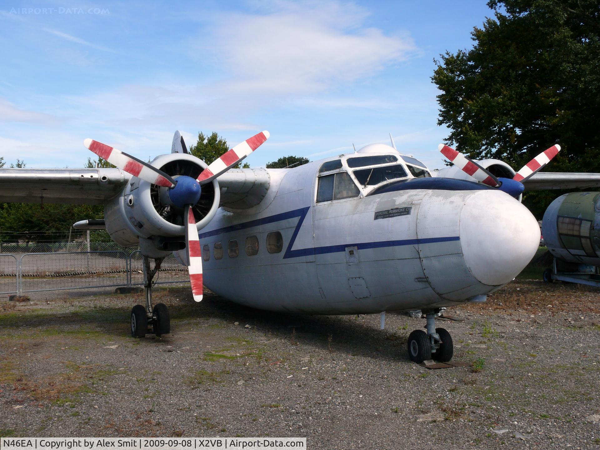 N46EA, 1956 Hunting Percival P-66 Pembroke C1 C/N PAC/66/83, Hunting Percival P66 Pembroke C1 XK885 Royal Air Force