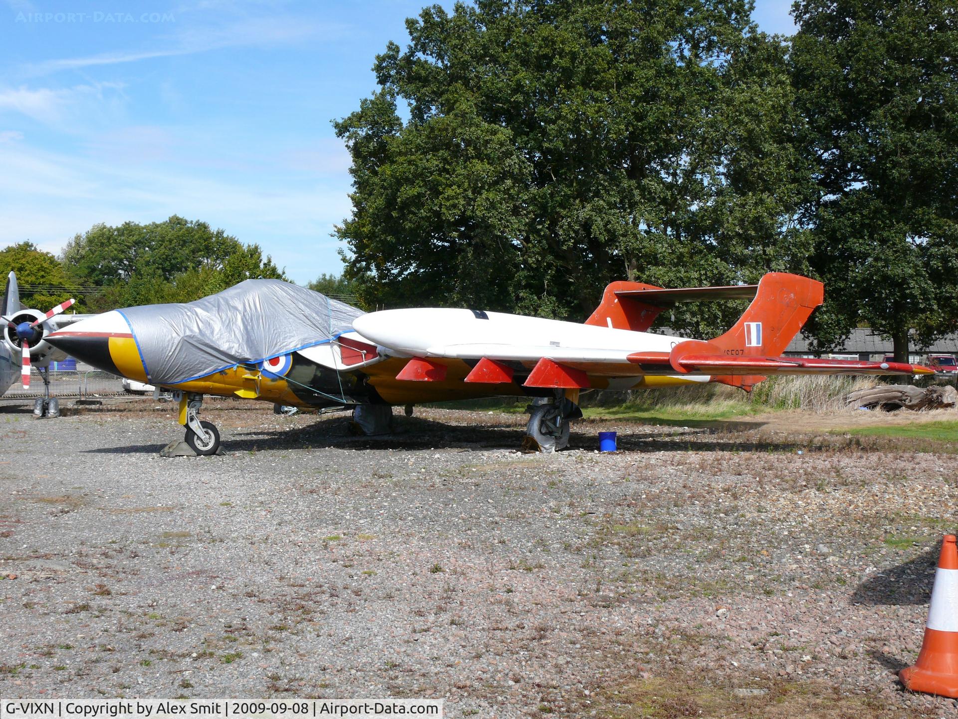 G-VIXN, 1965 De Havilland DH-110 Sea Vixen D.3 C/N 10145, de Havilland Dh110 Sea Vixen D3 G-VIXN/XS587 Royal Navy