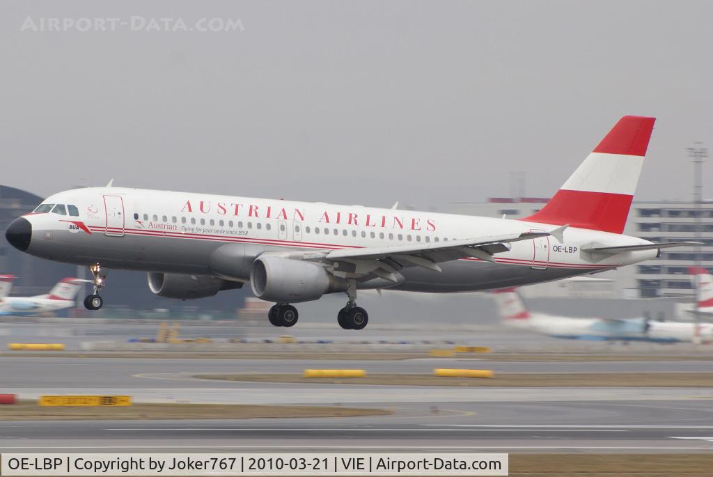 OE-LBP, 1998 Airbus A320-214 C/N 797, Austrian Airlines Airbus A320-214