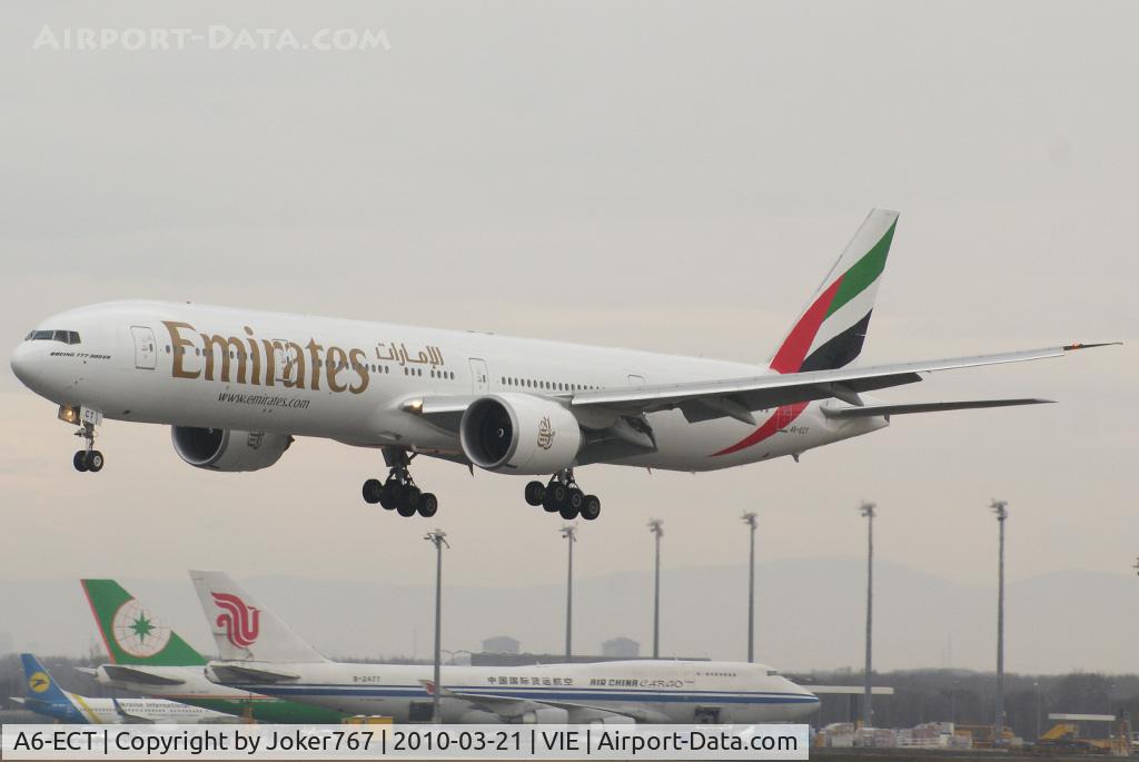 A6-ECT, 2009 Boeing 777-31H/ER C/N 35591, Emirates Boeing 777-31H(ER)