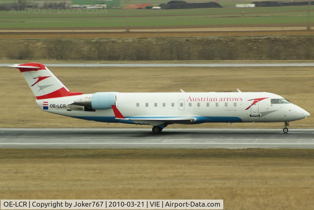 OE-LCR, 2003 Canadair CRJ-200LR (CL-600-2B19) C/N 7910, Austrian arrows Canadair Regional Jet CRJ200LR