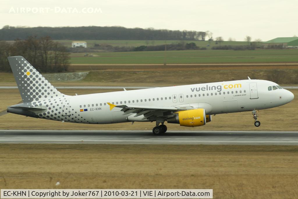 EC-KHN, 2007 Airbus A320-216 C/N 3203, Vueling Airbus A320-216