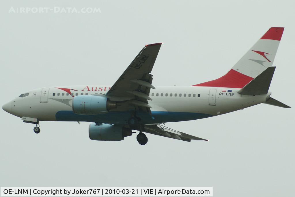 OE-LNM, 2000 Boeing 737-6Z9 C/N 30138, Austrian Airlines Boeing 737-6Z9