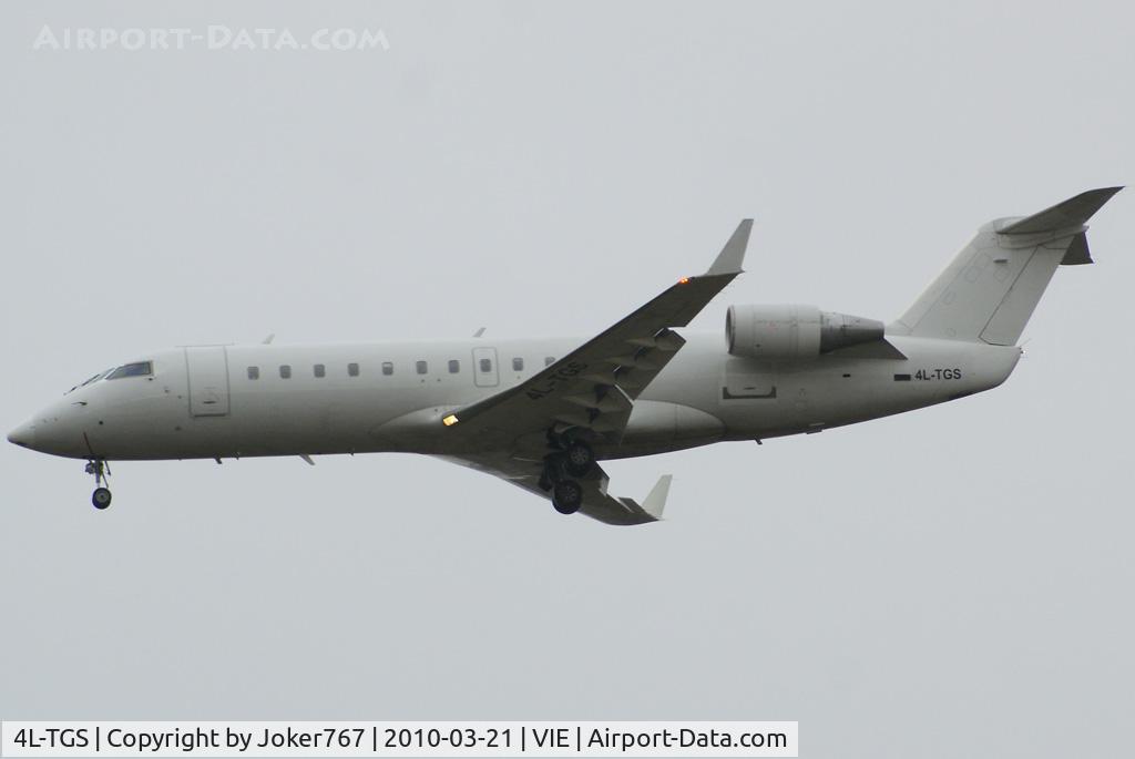 4L-TGS, 2000 Canadair CRJ-200LR (CL-600-2B19) C/N 7373, Georgian Airlines Canadair Regional Jet CRJ200LR