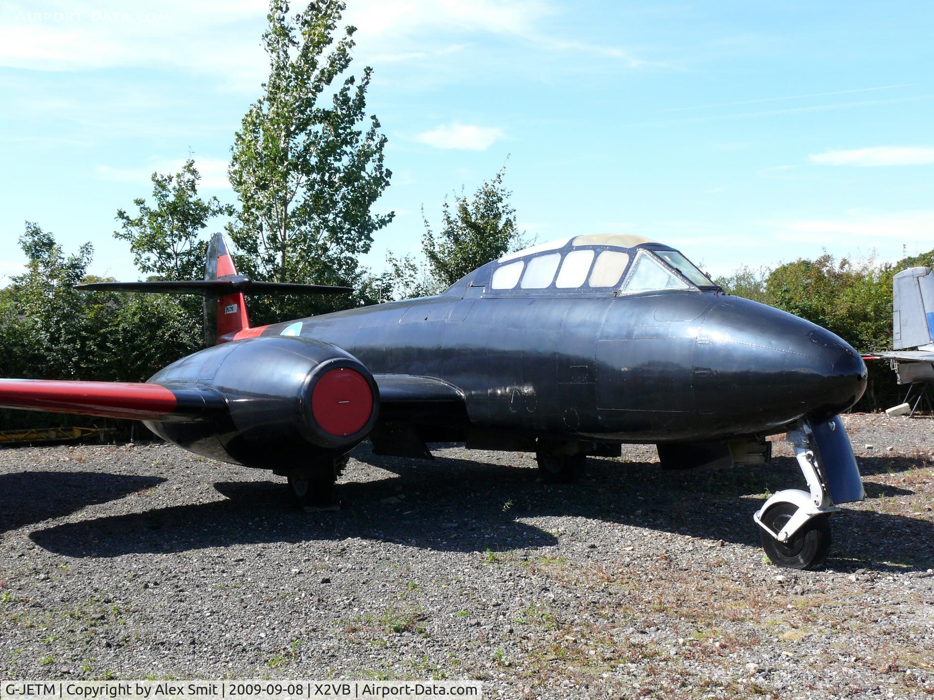 G-JETM, 1949 Gloster Meteor T.7 C/N Not found G-JETM/VZ638, Gloster Meteor T7 VZ638 Royal Air Force