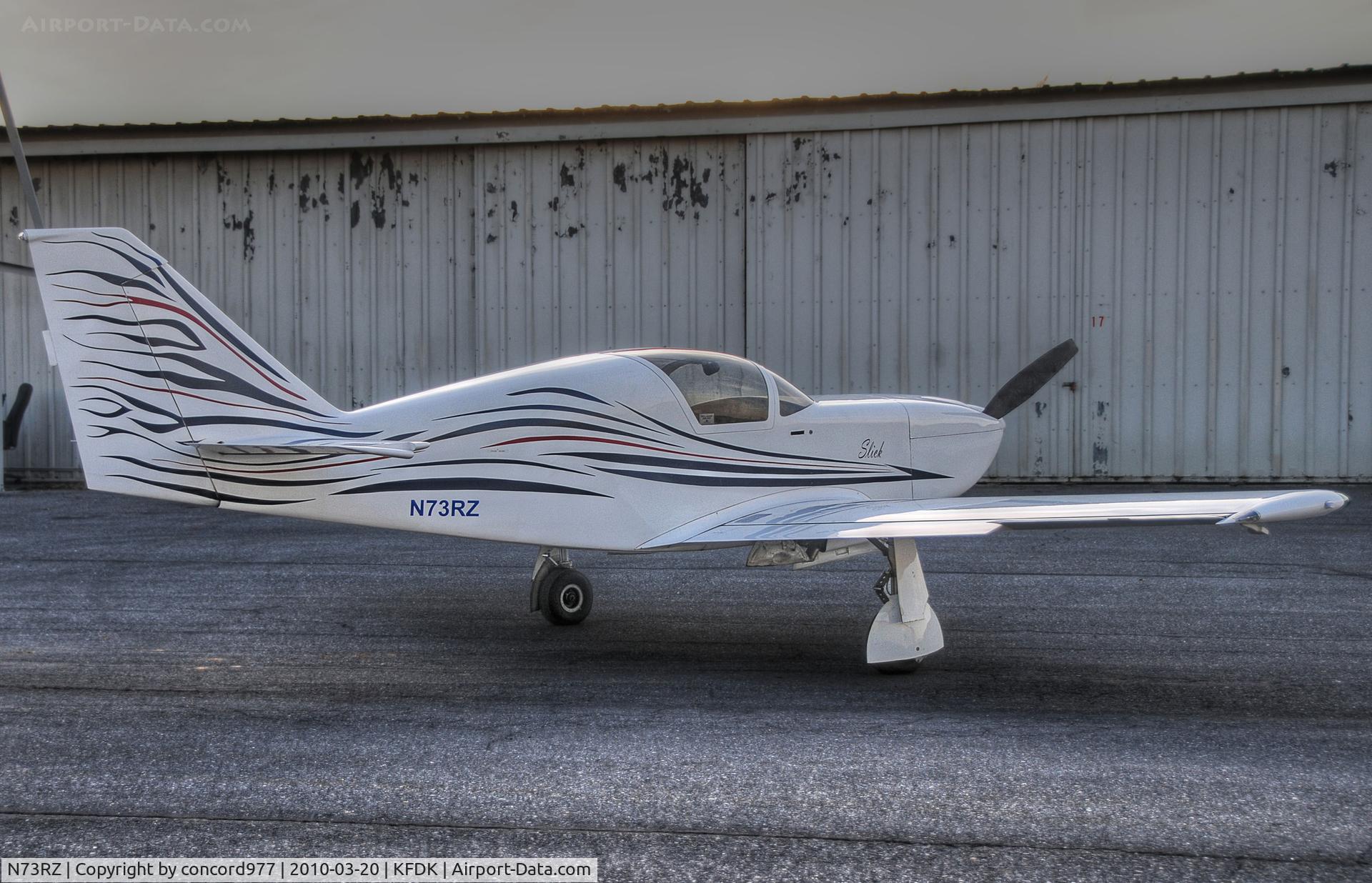 N73RZ, 1985 Stoddard-Hamilton Glasair RG C/N 558, seen at KFDK 0n 3/20/2010