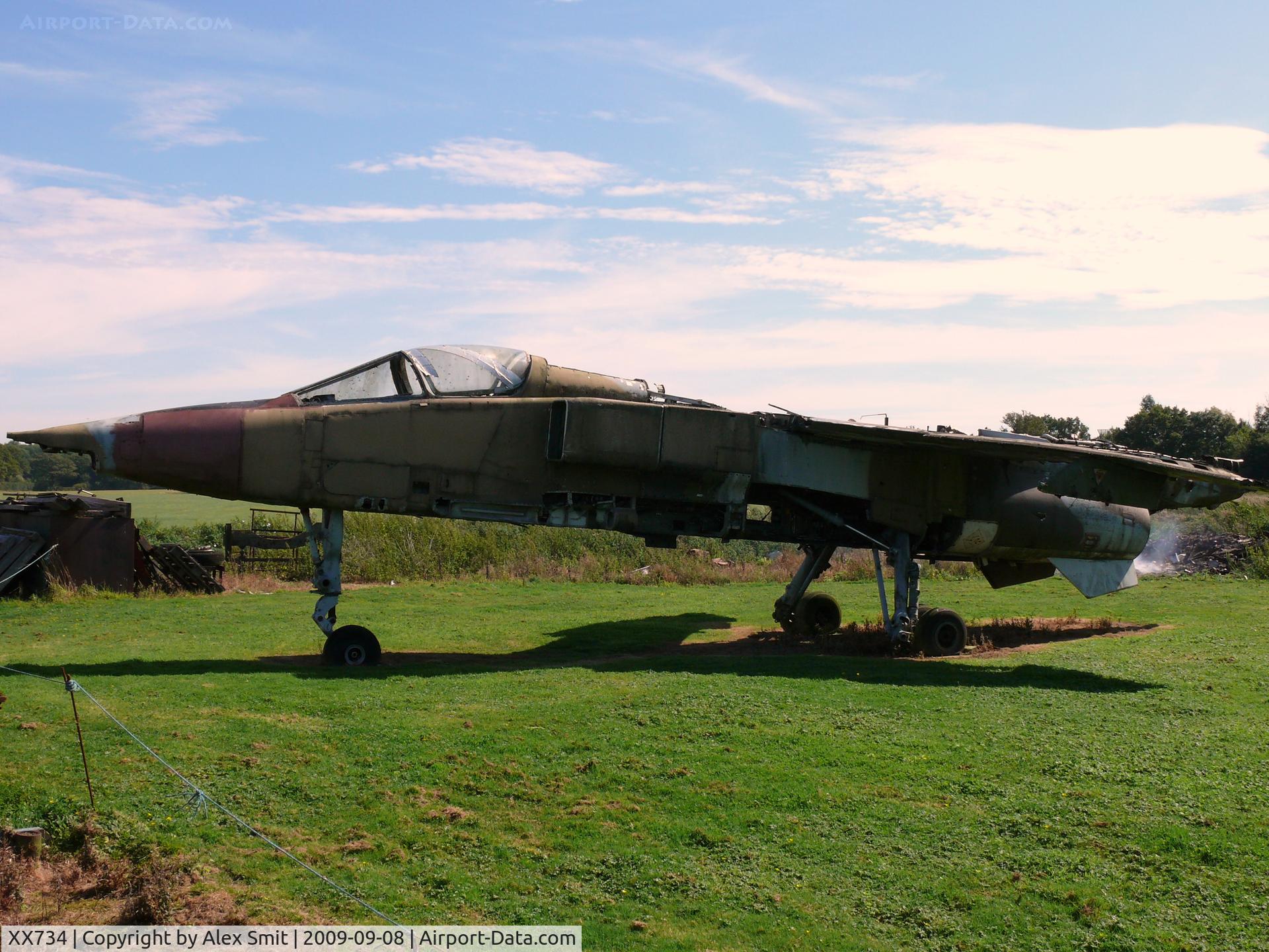 XX734, 1974 Sepecat Jaguar GR.1 C/N S.31, Sepecat Jaguar Gr1  XX734 Royal Air Force