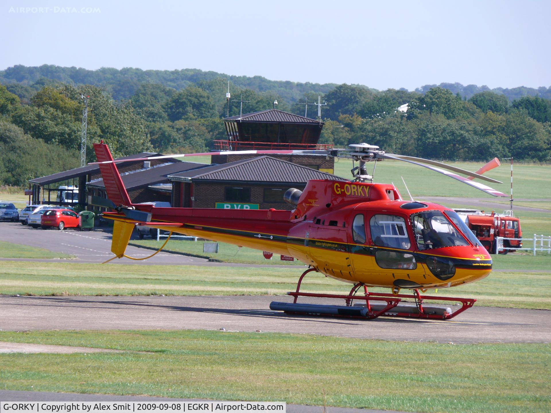G-ORKY, Eurocopter AS-350B-2 Ecureuil Ecureuil C/N 2153, Aerospatiale SA350B2 Ecureuil G-ORKY London Helicopters