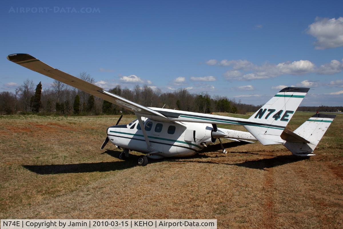 N74E, 1973 Cessna T337G Turbo Super Skymaster C/N P3370125, A sad end to this bird, thankfully with no injuries.