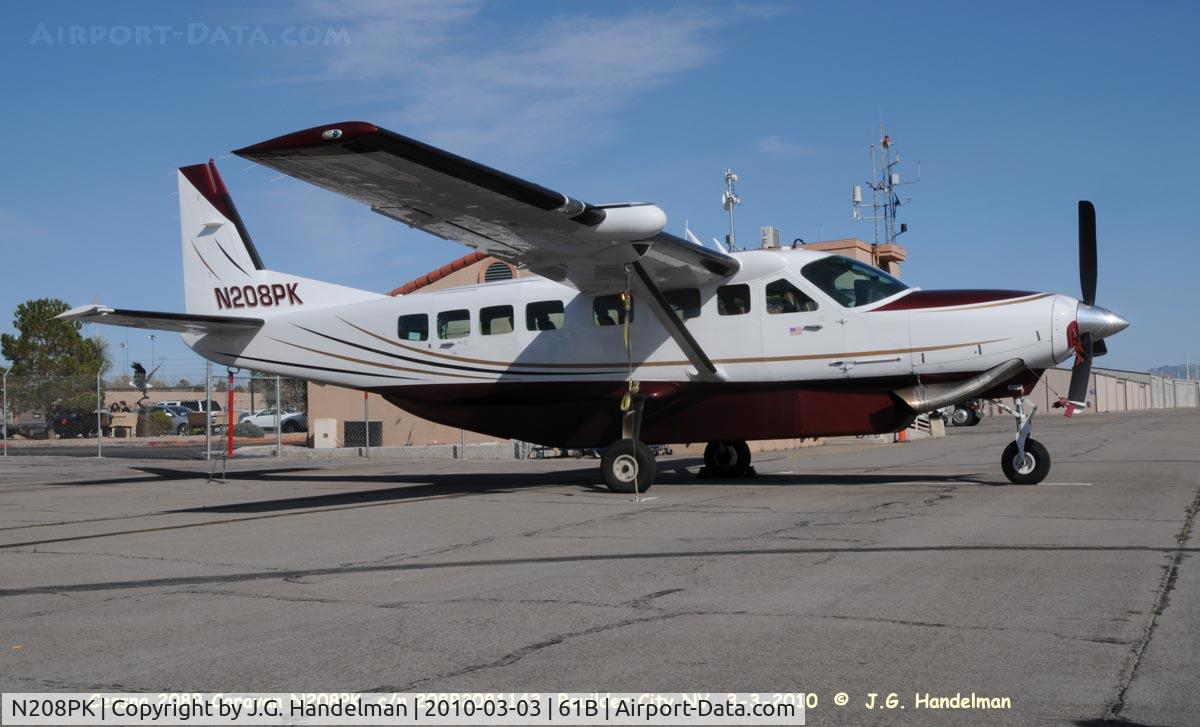 N208PK, 2005 Cessna 208B C/N 208B1143, at Boulder City NV airport