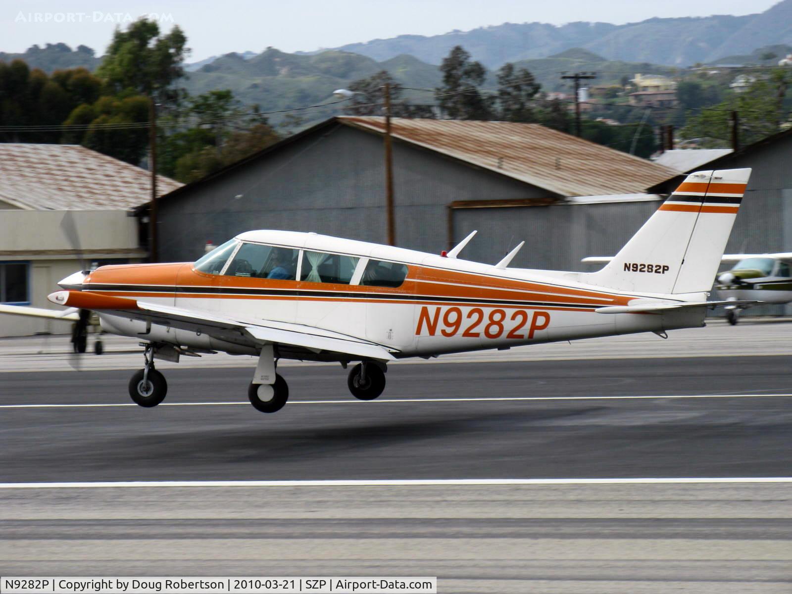 N9282P, 1968 Piper PA-24-260 C/N 24-4782, 1968 Piper PA-24-260 COMANCHE, Lycoming IO-540-D4A5 260 Hp, Experimental class, landing Rwy 22