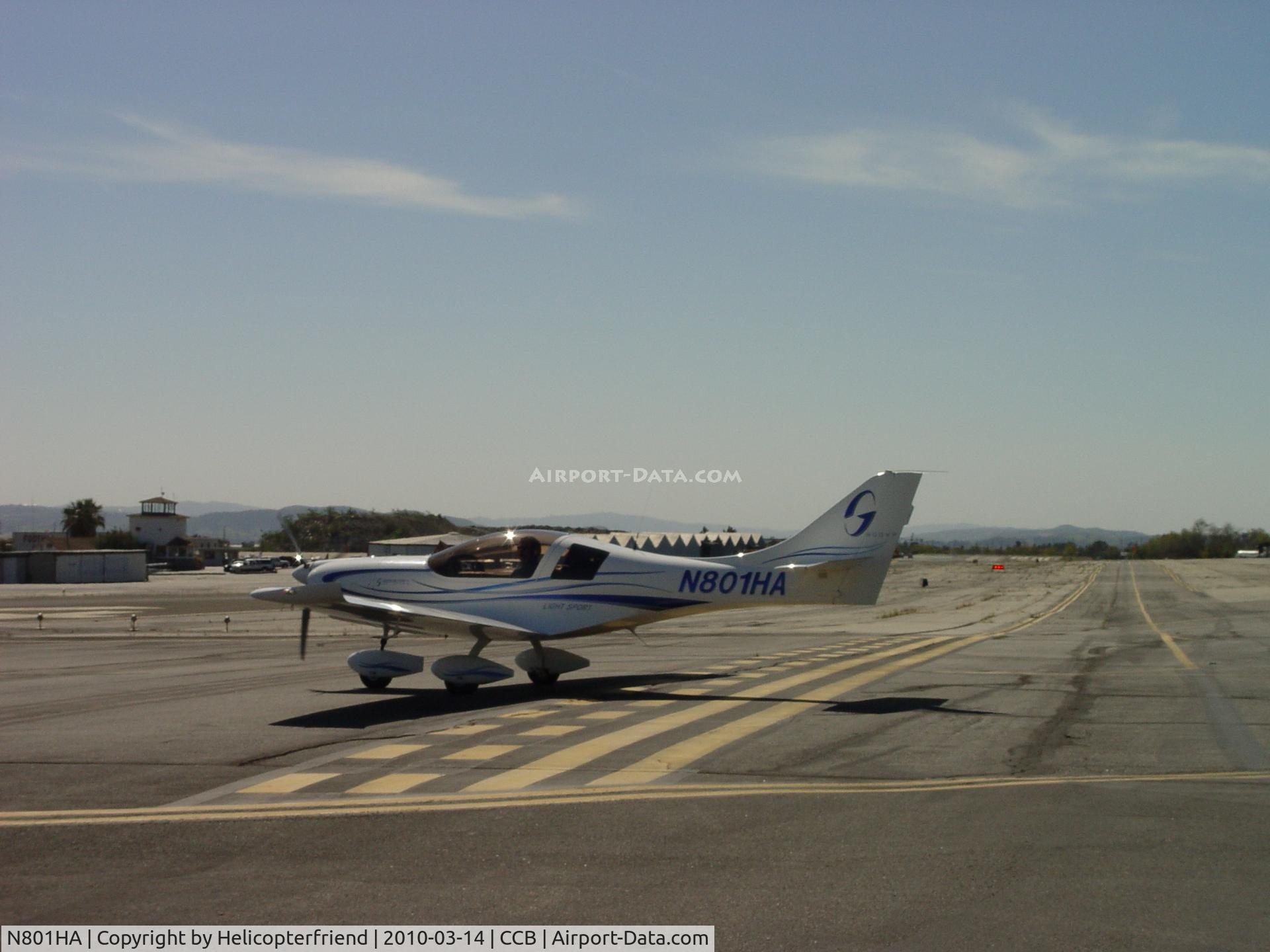 N801HA, Aveko VL-3C-1 C/N VL-3-27, Moving onto runway for take off