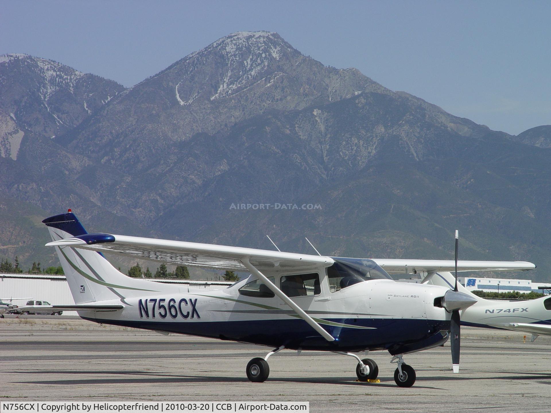 N756CX, 1979 Cessna TR182 Turbo Skylane RG C/N R18201042, Parked at Cable