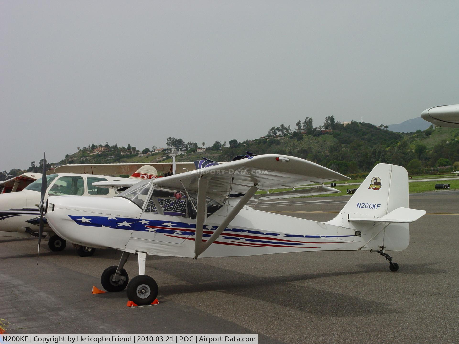 N200KF, 2003 Skystar Kitfox Series 5 C/N S9907-0200, Parked at Brackett's Sunday aircraft and old car display