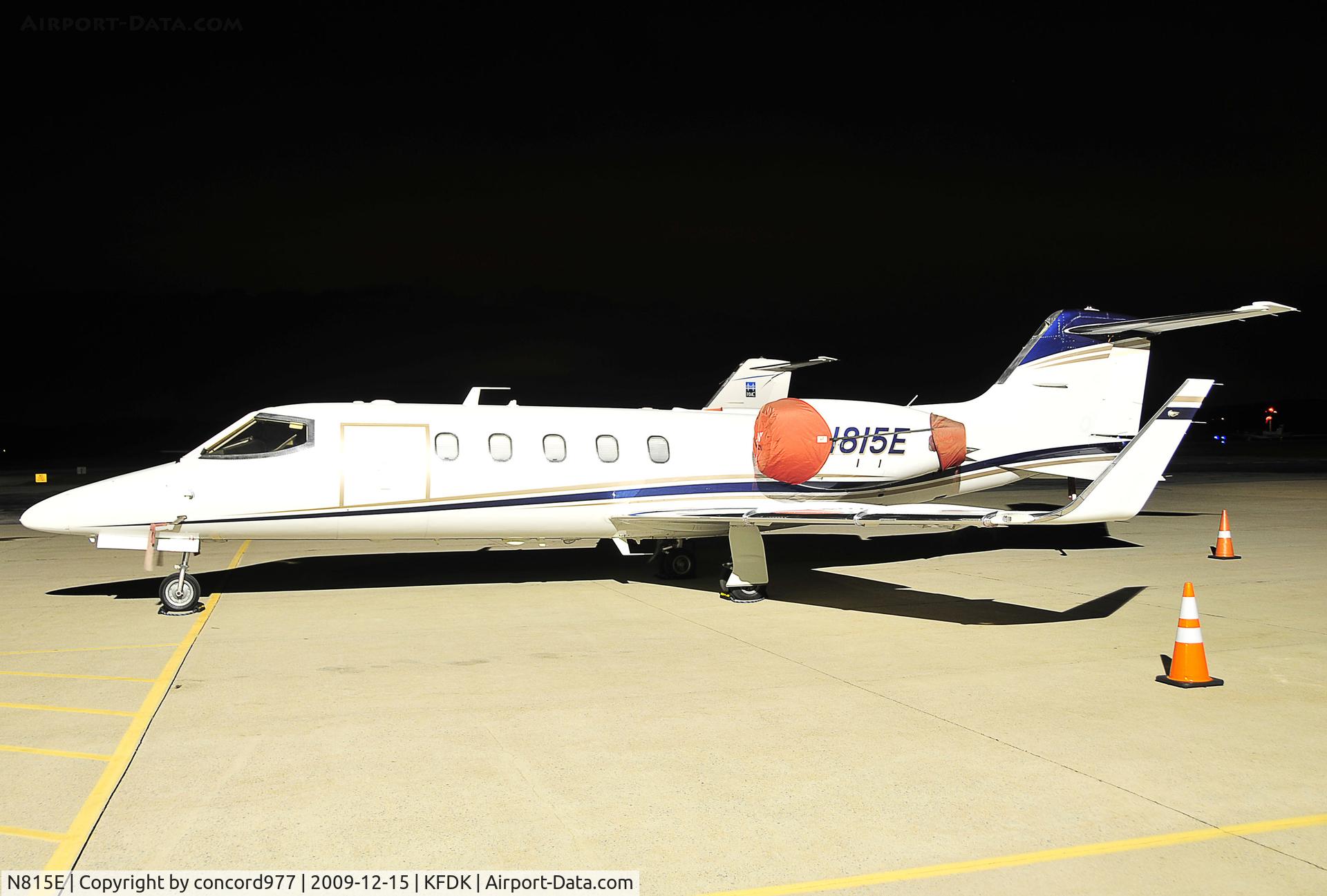 N815E, 1996 Learjet Inc 31A C/N 118, Seen at KFDK 0n 12/15/2009