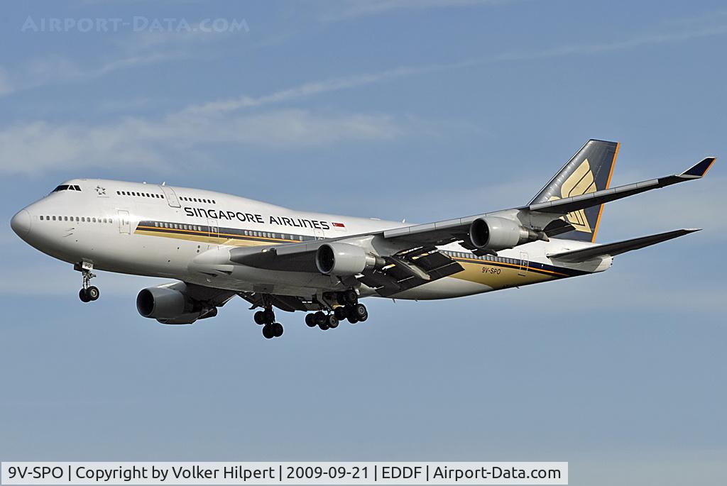 9V-SPO, 2001 Boeing 747-412 C/N 28028, Singapore Airlines
