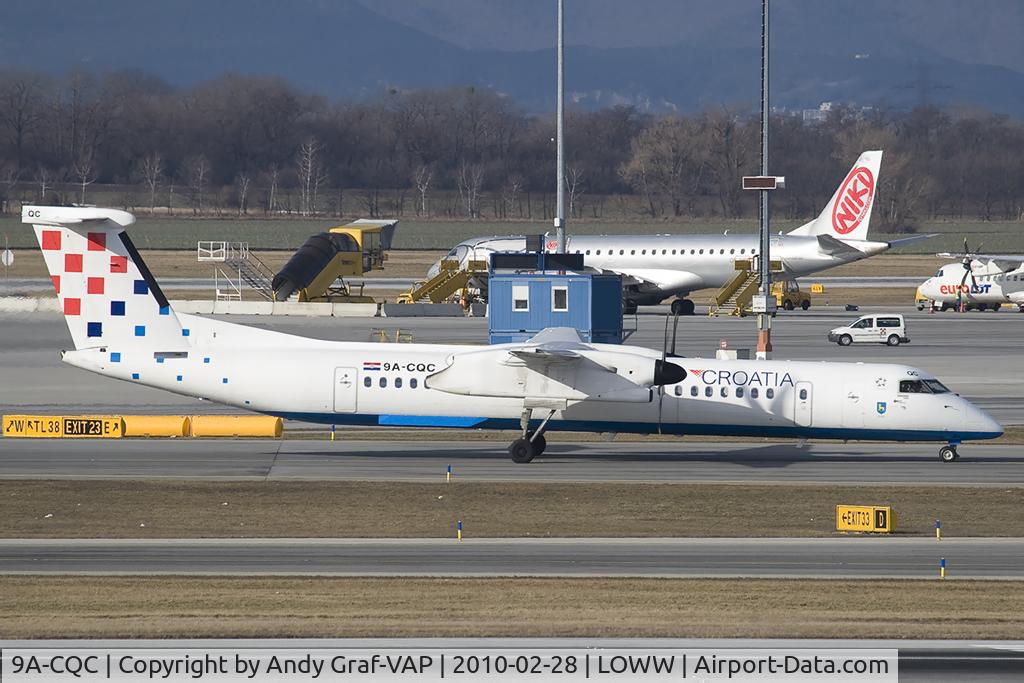 9A-CQC, 2009 De Havilland Canada DHC-8-402Q Dash 8 C/N 4258, Croatia Airways DHC 8-400