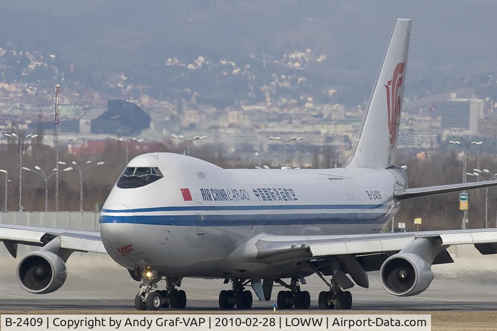 B-2409, Boeing 747-412F/SCD C/N 26560, Air China 747-400