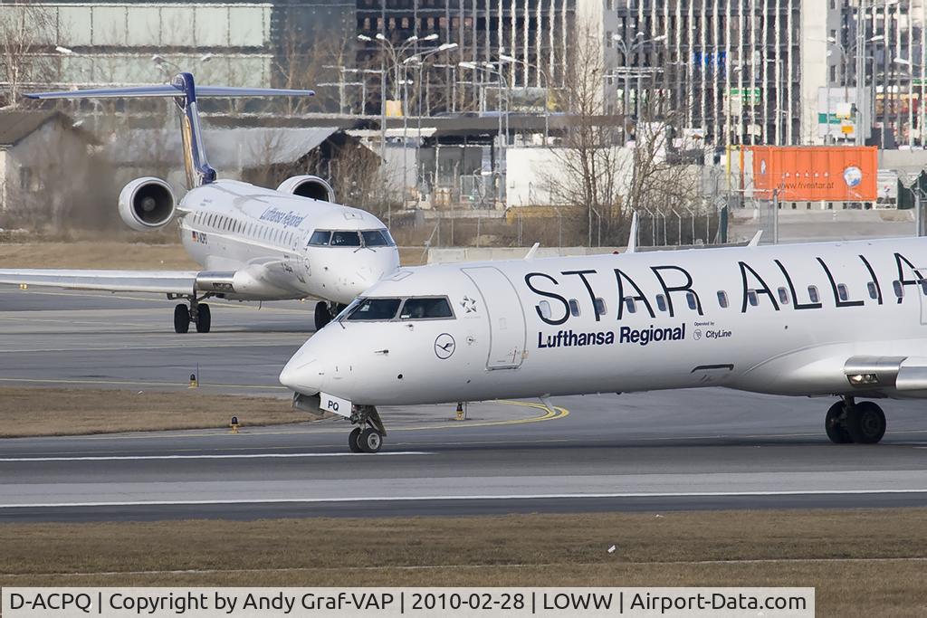 D-ACPQ, 2003 Canadair CRJ-700 (CL-600-2C10) Regional Jet C/N 10091, Lufthansa CRJ700
