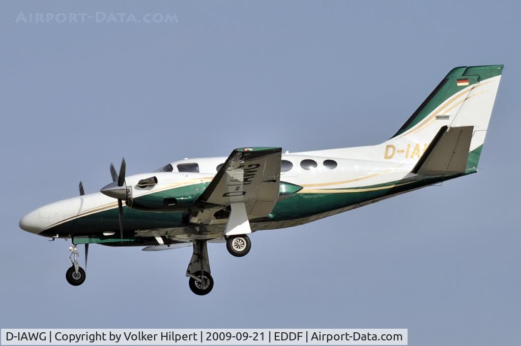 D-IAWG, 1982 Cessna 425 Conquest 1 C/N 425-0160, at FRA
