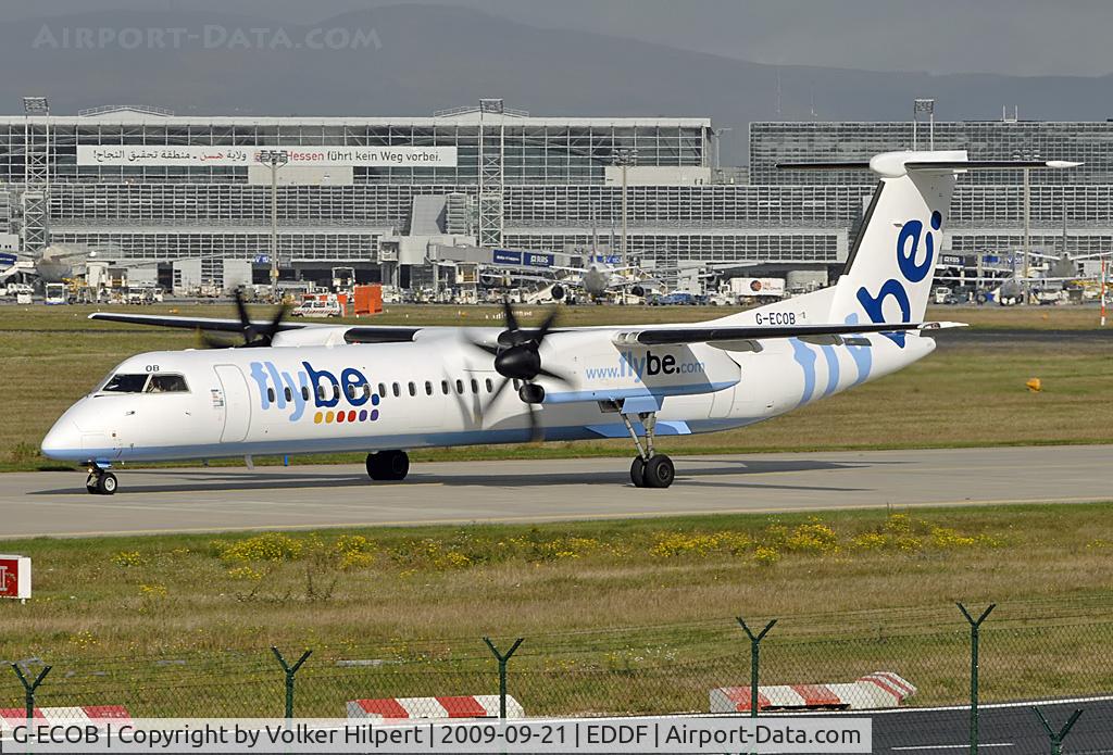 G-ECOB, 2007 De Havilland Canada DHC-8-402Q Dash 8 C/N 4185, Flybe
