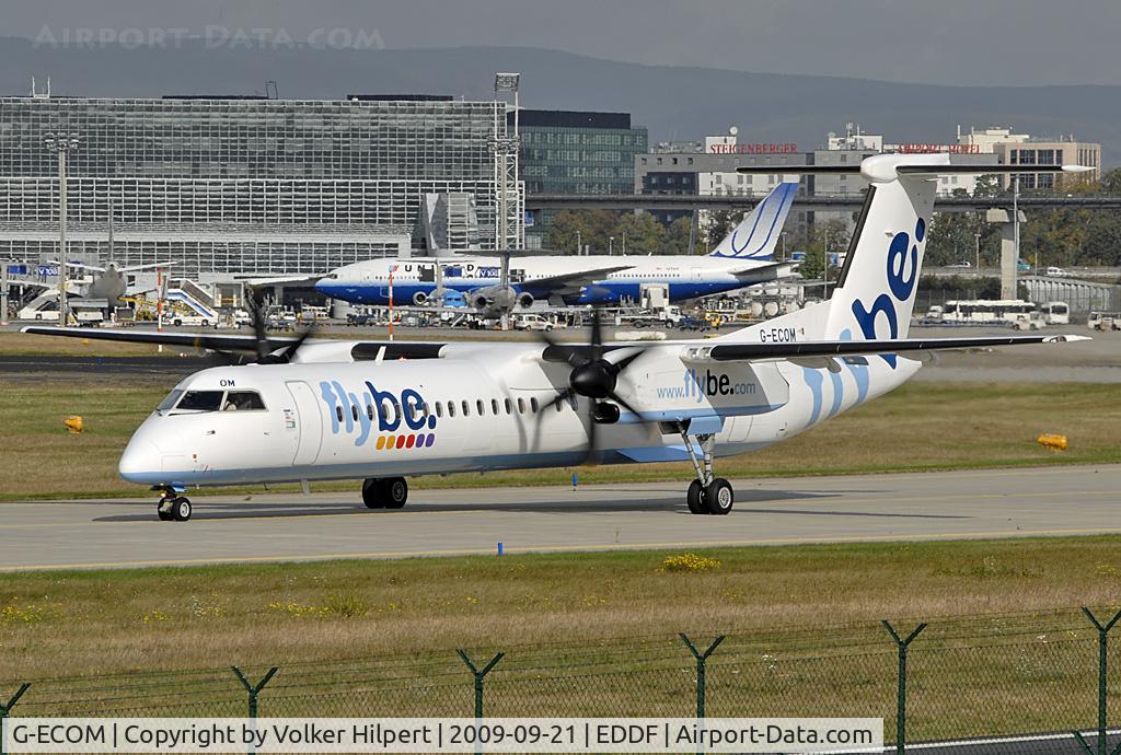 G-ECOM, 2008 De Havilland Canada DHC-8-402Q Dash 8 C/N 4233, Flybe