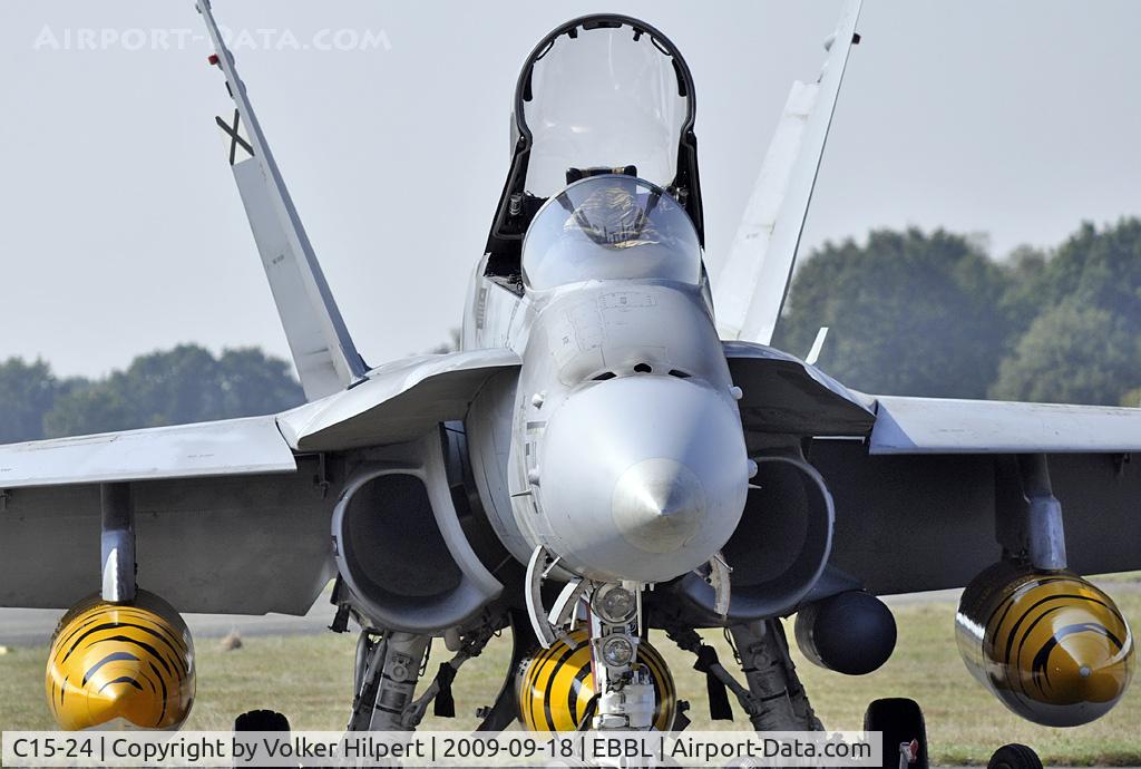 C15-24, McDonnell Douglas EF-18A Hornet C/N 0583/A490, Spain Air Force
