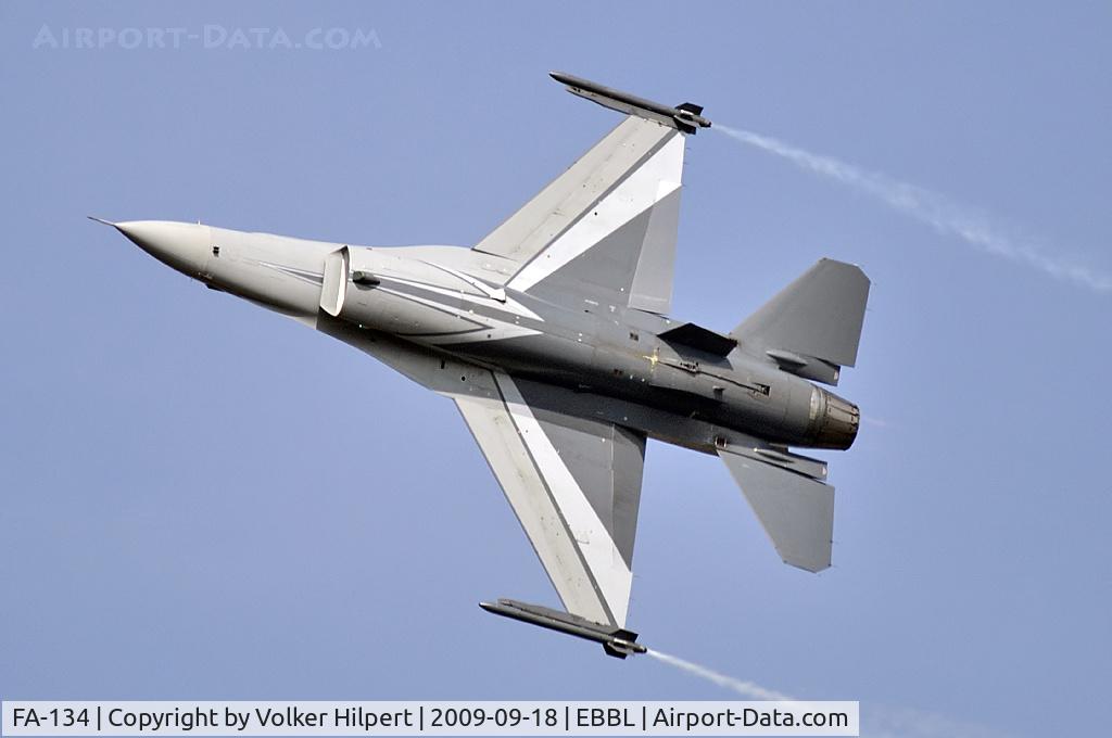 FA-134, SABCA F-16AM Fighting Falcon C/N 6H-134, Belgium solo display team