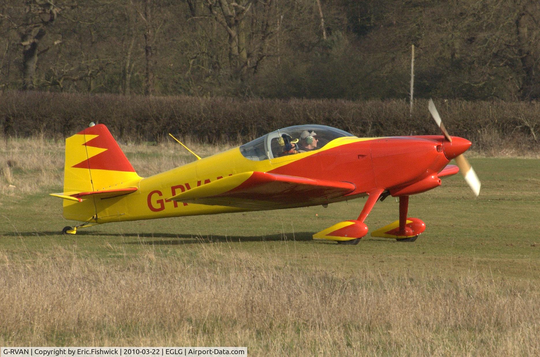 G-RVAN, 1998 Vans RV-6 C/N PFA 181-12657, 2. G-RVAN at Panshanger