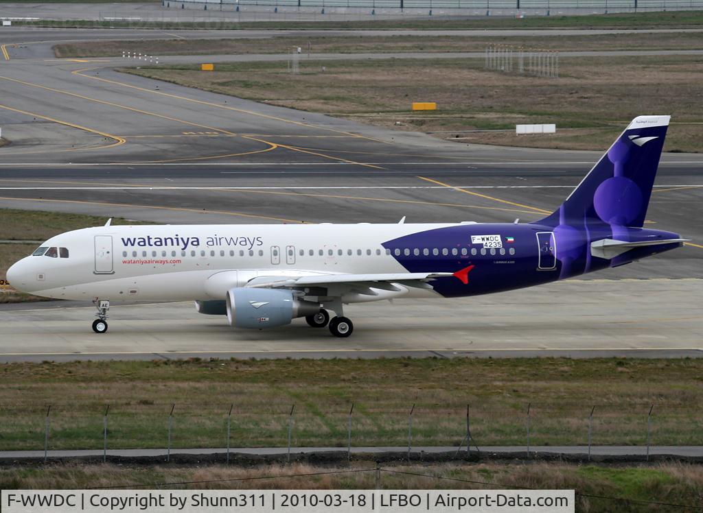 F-WWDC, 2010 Airbus A320-214 C/N 4235, C/n 4235 - To be 9K-EAE - English titles...