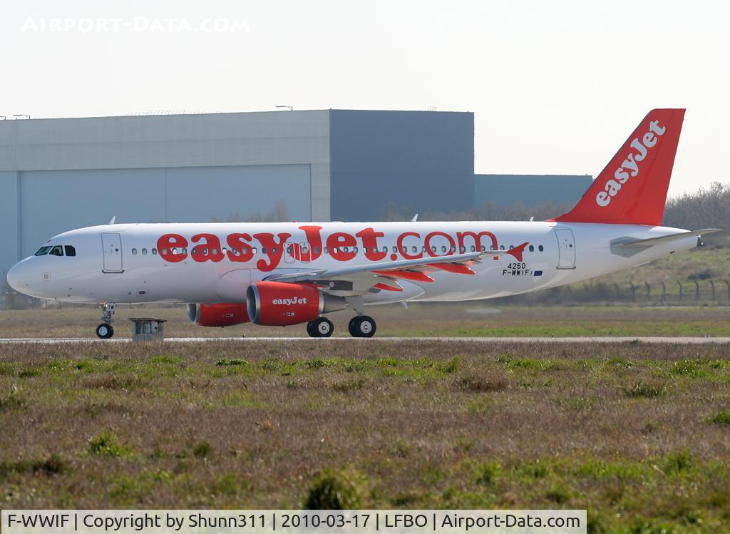F-WWIF, 2010 Airbus A320-214 C/N 4250, C/n 4250 - To be G-EZTW